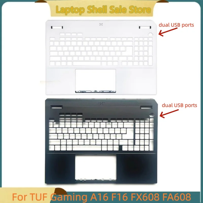 

New Laptop For TUF Gaming A16 F16 FX608 FA608 Upper Case Palmrest Cover C shell KB bezel