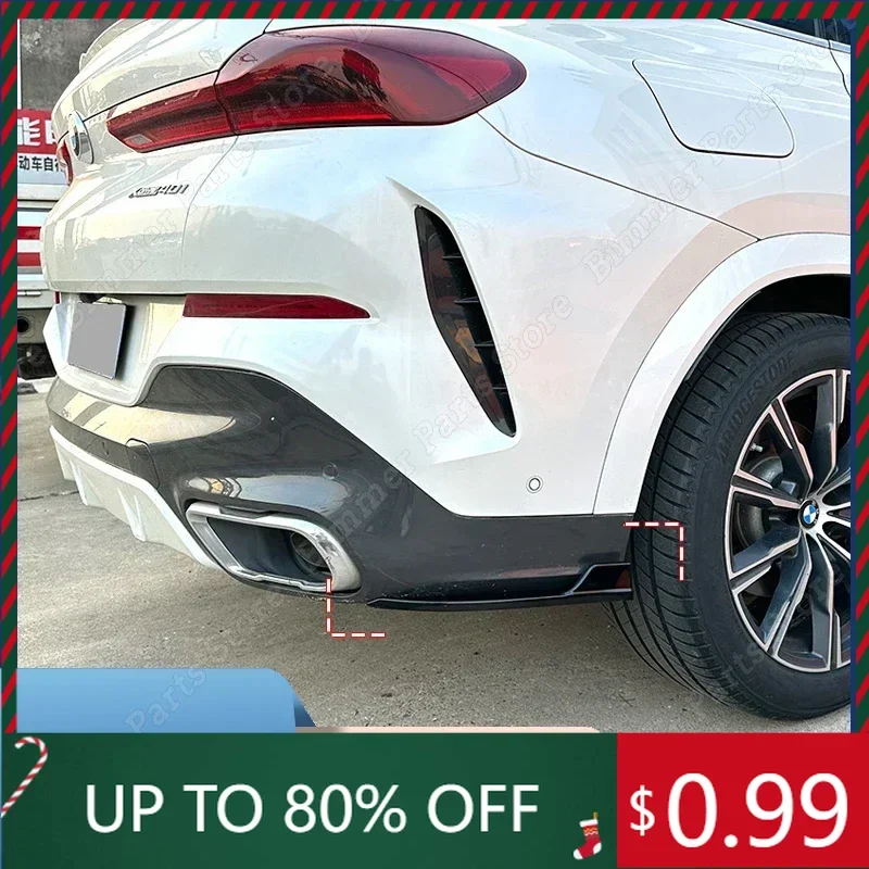 

Задний бампер, спойлер, сплиттер, защита диффузора, тюнинг для BMW X6 G06 M Sport Pre-Facelift 2020-2022, внутренние наклейки