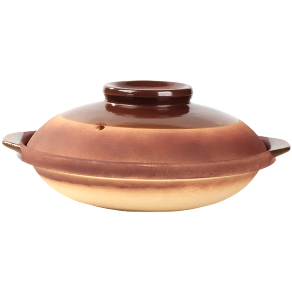 

Ceramic Cooking Pots Noodle Chinese Casserole Clay for Baking Food Unglazed Soup