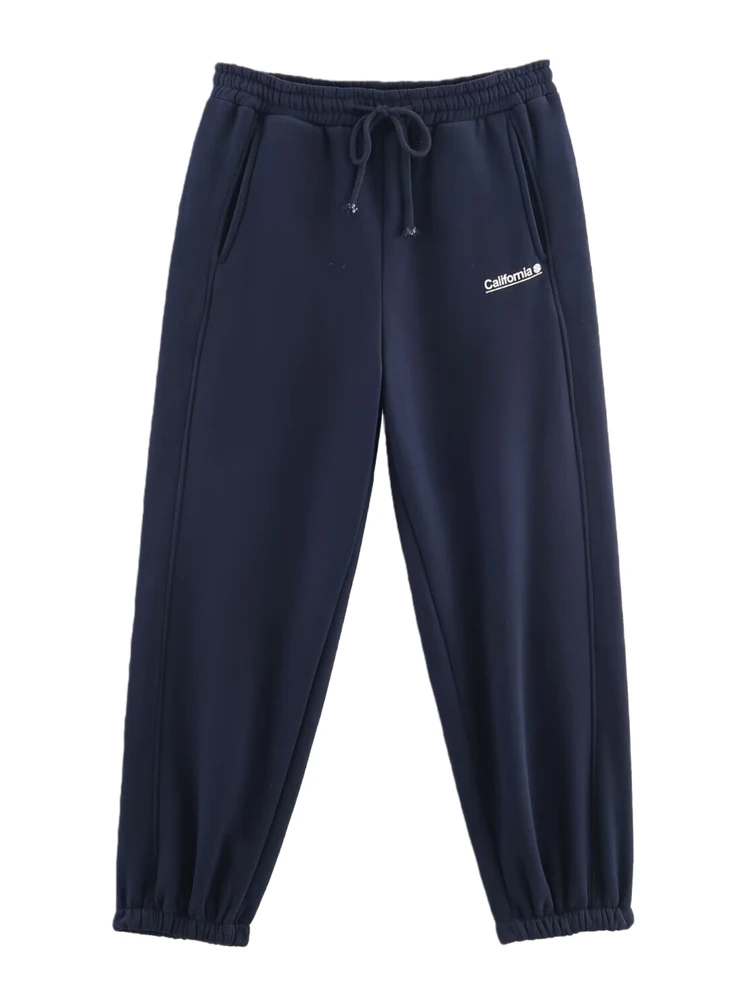 

Spring 2026 Faion Casual Spor Loose Trousers with Dstring for Women Slimming Effect Comfortable Long Pants