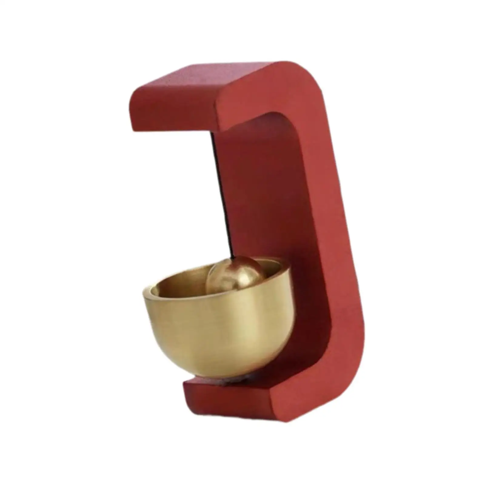 Shopkeepers Bell Entry Chime Aluminum Alloy Brass Ornament for Entryway Decoration Suitable for Business Home Office
