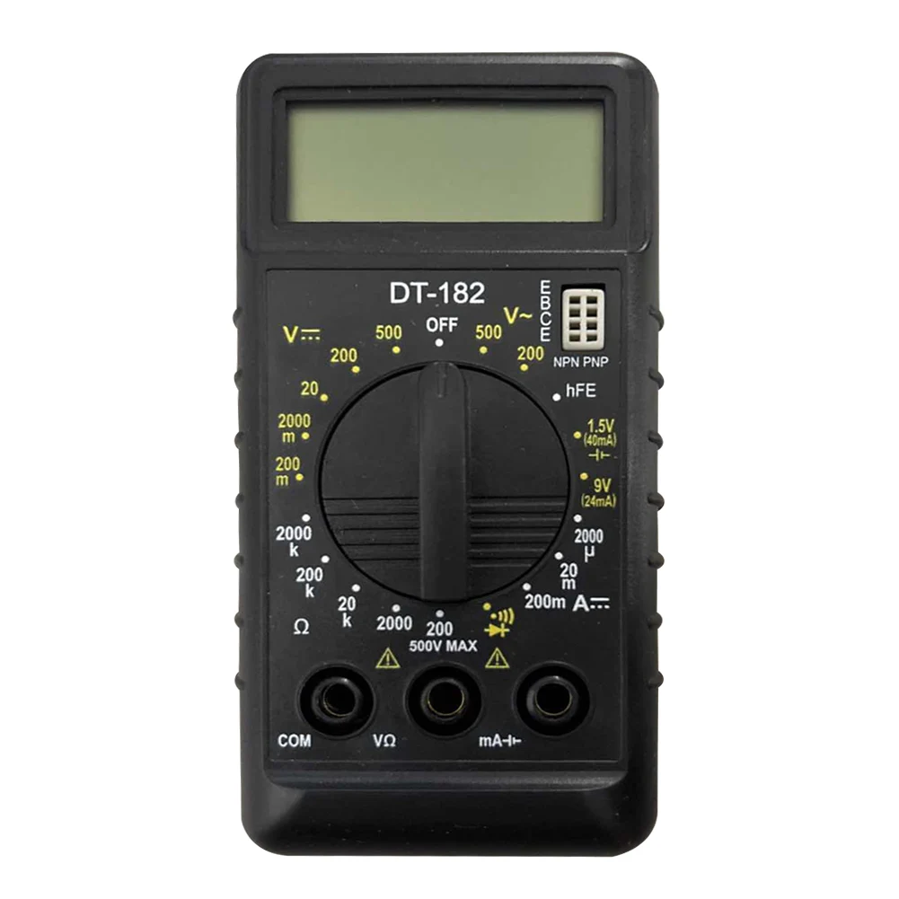 Mini Smart Multimeter AC/DC Ture RMS Portable Capacitance Meter High-precision Low Battery Indicator for Electrician Supplies