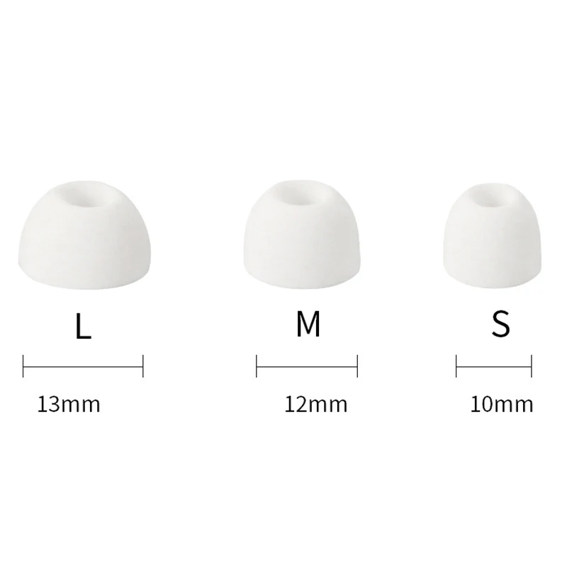 New! 3 Sizes Silicone Ear Tips For Soundcore Liberty 4 NC Earbuds Eartips For Life P2 P3 A20i TWS Tips Headphones Earplugs - view 2