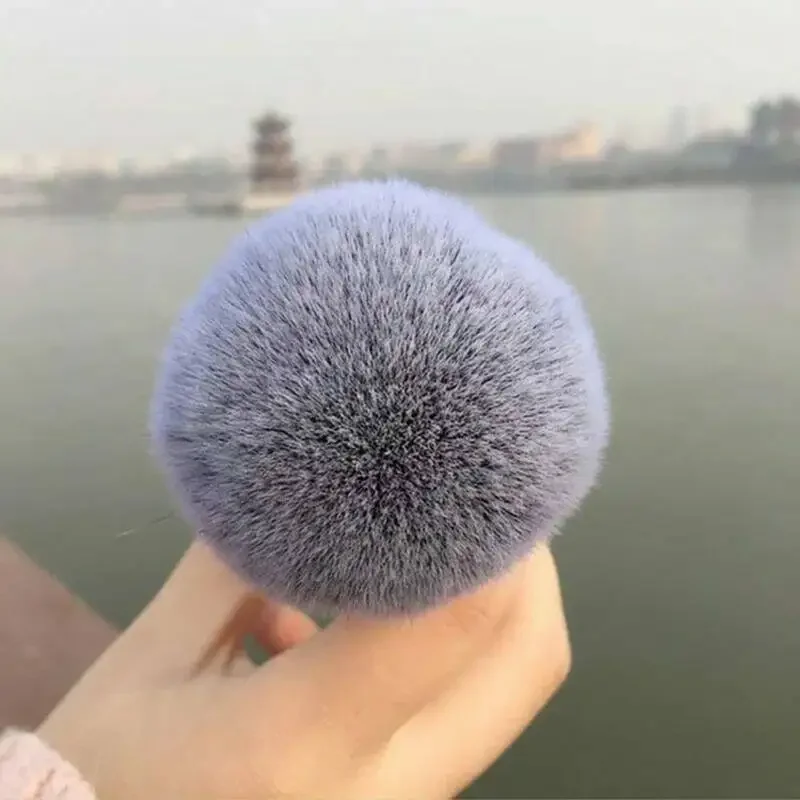 Zachte grote borstels Schoonheidspoeder Gezicht Blush Grote borstel Grote maat Poeder Foundation Brush Dames Make-up Tool