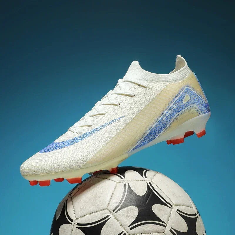 

Men Soccer Shoes Cleats Professional Breathable Athletic Turf Football Shoes Outdoor Professional Football Boot Training Sneaker
