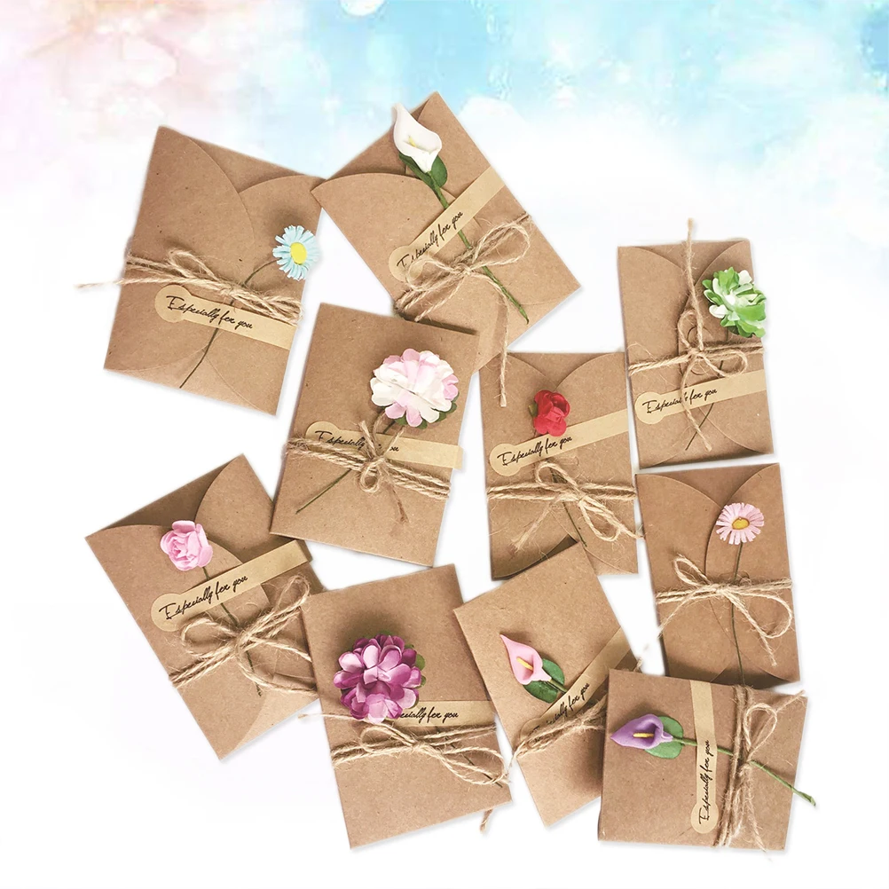 

10 PCS Card Decorations All You Cards Gift New Year Holiday Christmas Wedding