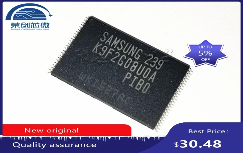 

100% new original K9F2G08U0A-PIB0 K9F2G08U0A-PIBO TSOP-48 memory chip K9F2G08U0A PIB0