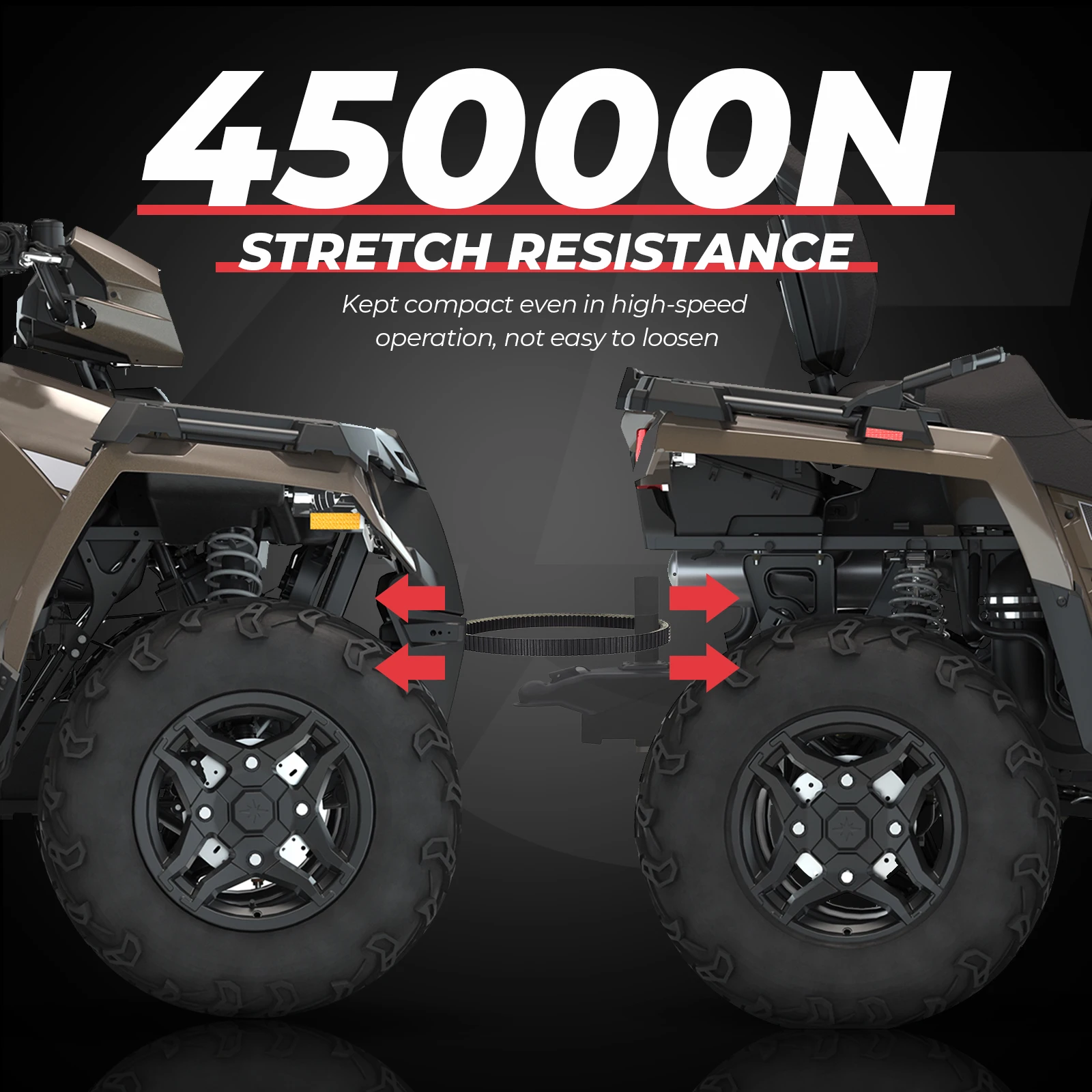 KEMIMOTO-حزام قيادة للمركبة ATV UTV ، متوافق مع طاقم بولاريس رينجر 500 ، 800 ، سبورتسمان SP 450 ، 500 ، 570 ، 800 ، 2011-2022 ، 3211113 ، 19C3982