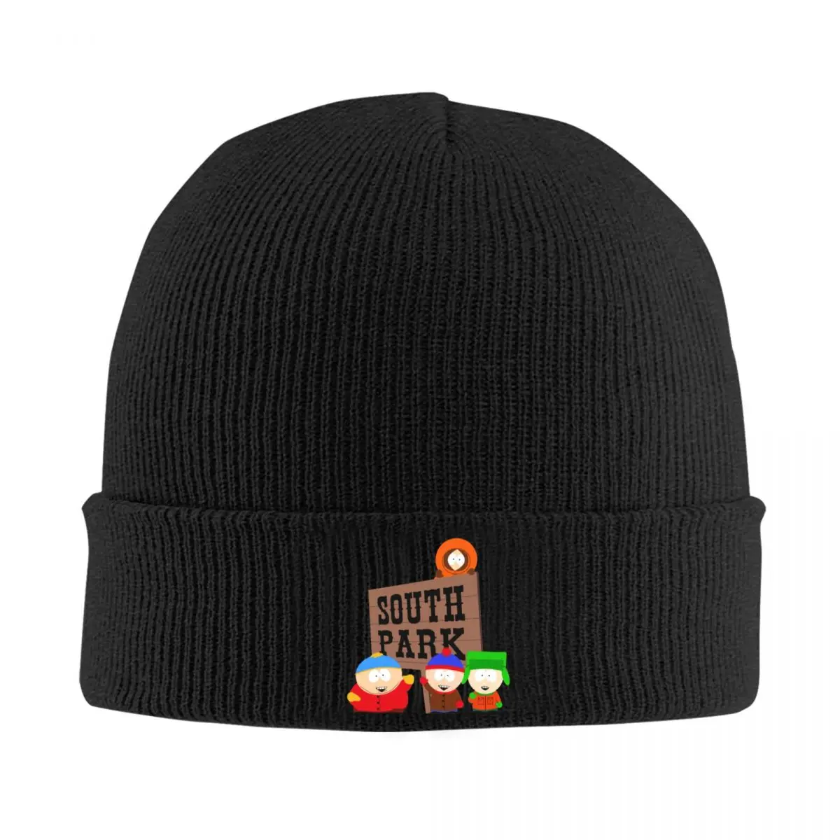 

New Southparks Heads Knitted Hat Winter Fashion Warm Skullies Beanies Hats