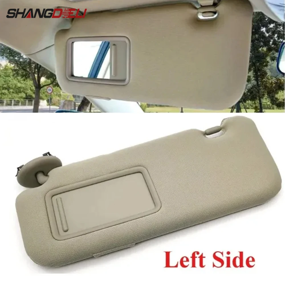 

Совместим с Toyota Corolla 2007-2013, левая сторона салона автомобиля, солнцезащитный козырек с зеркальными аксессуарами 74320-02711-0E0