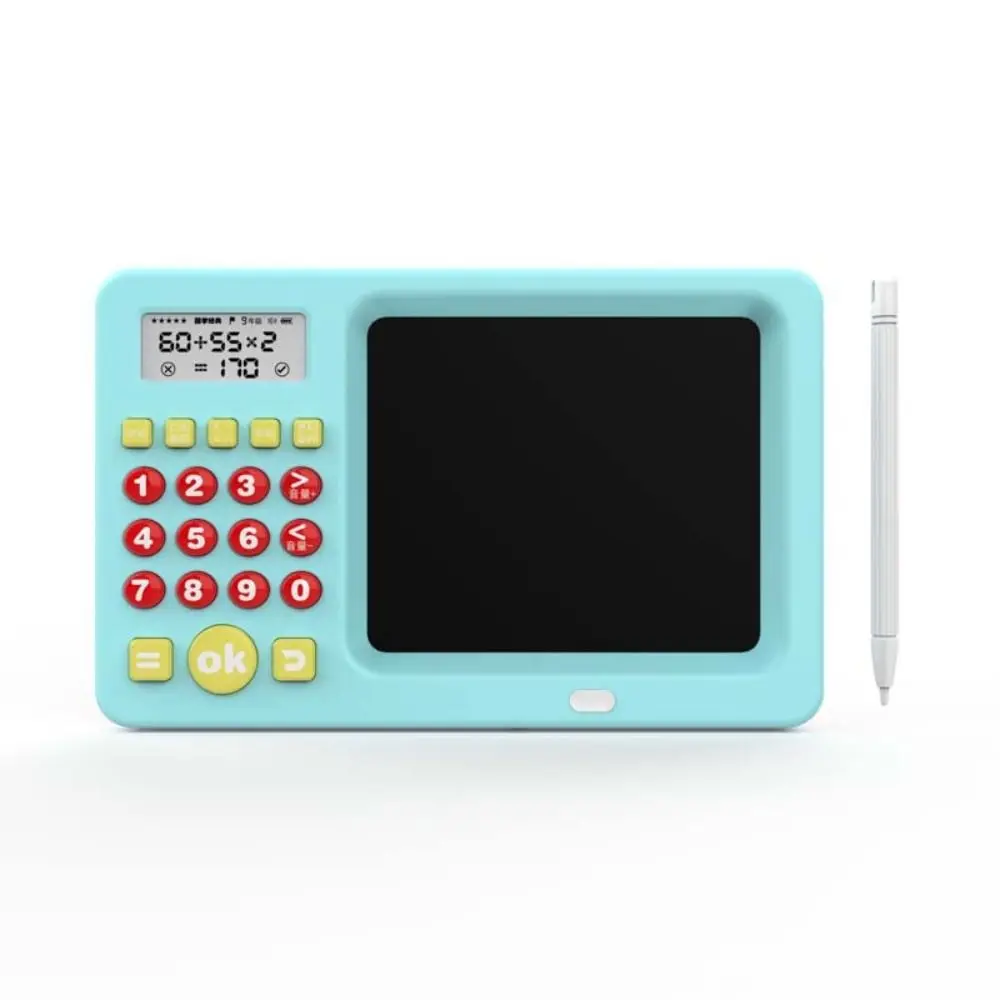 2 in 1 Oral Calculation Machine Educational LCD Screen Maths Teaching Calculator Portable Writing Mouth Calculator Students