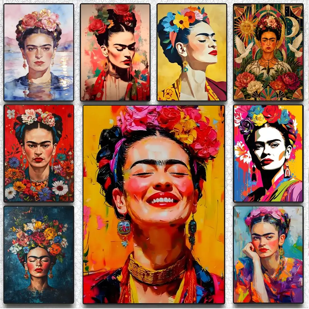 Classic artist Frida Kahlo Poster Art Wall Decor Indoor Outdoor for Collectors