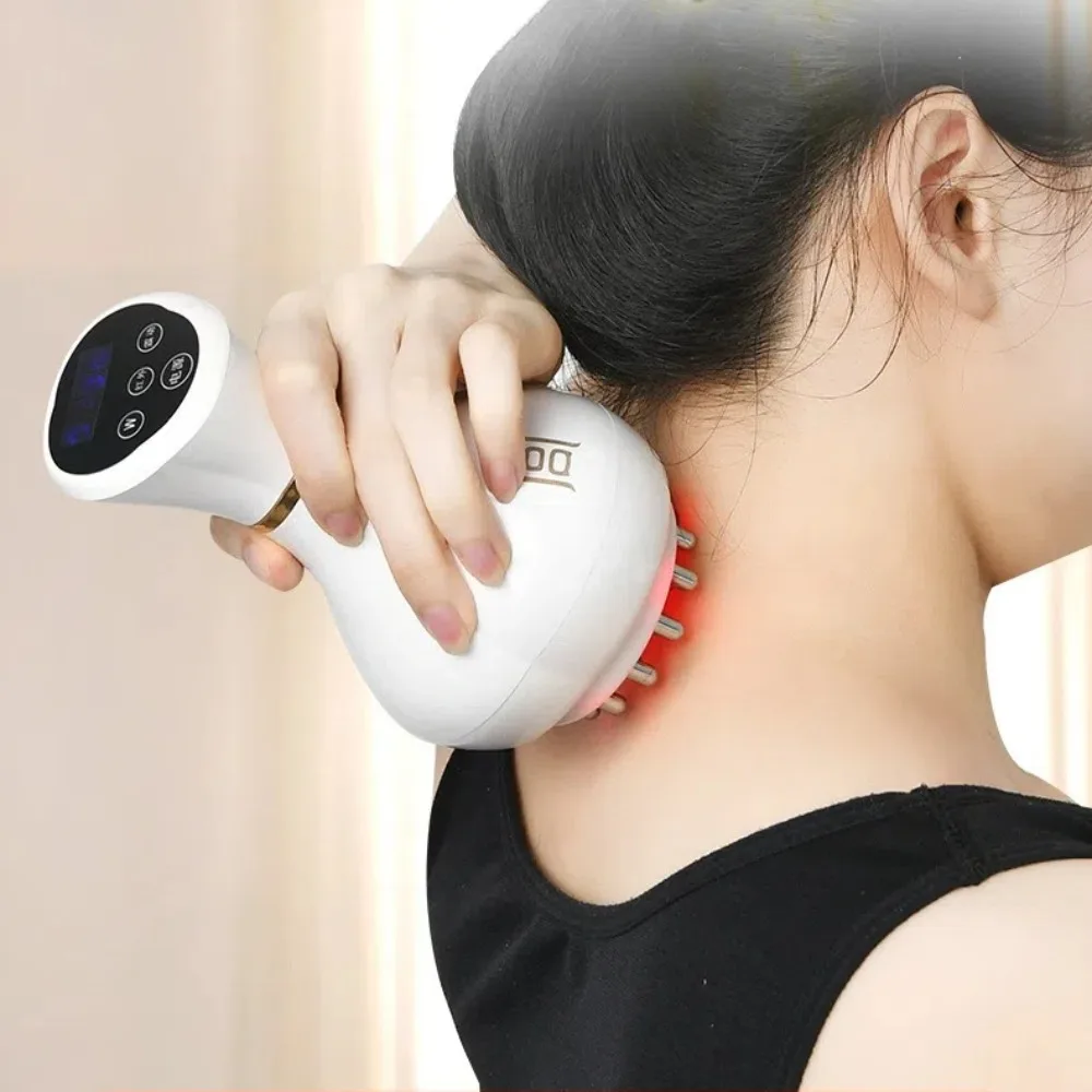 新しい-9-モードハンドマッサージャー首の痛み緩和マッサージツール振動マッサージャー混練腹部充電式筋肉マッサージャー