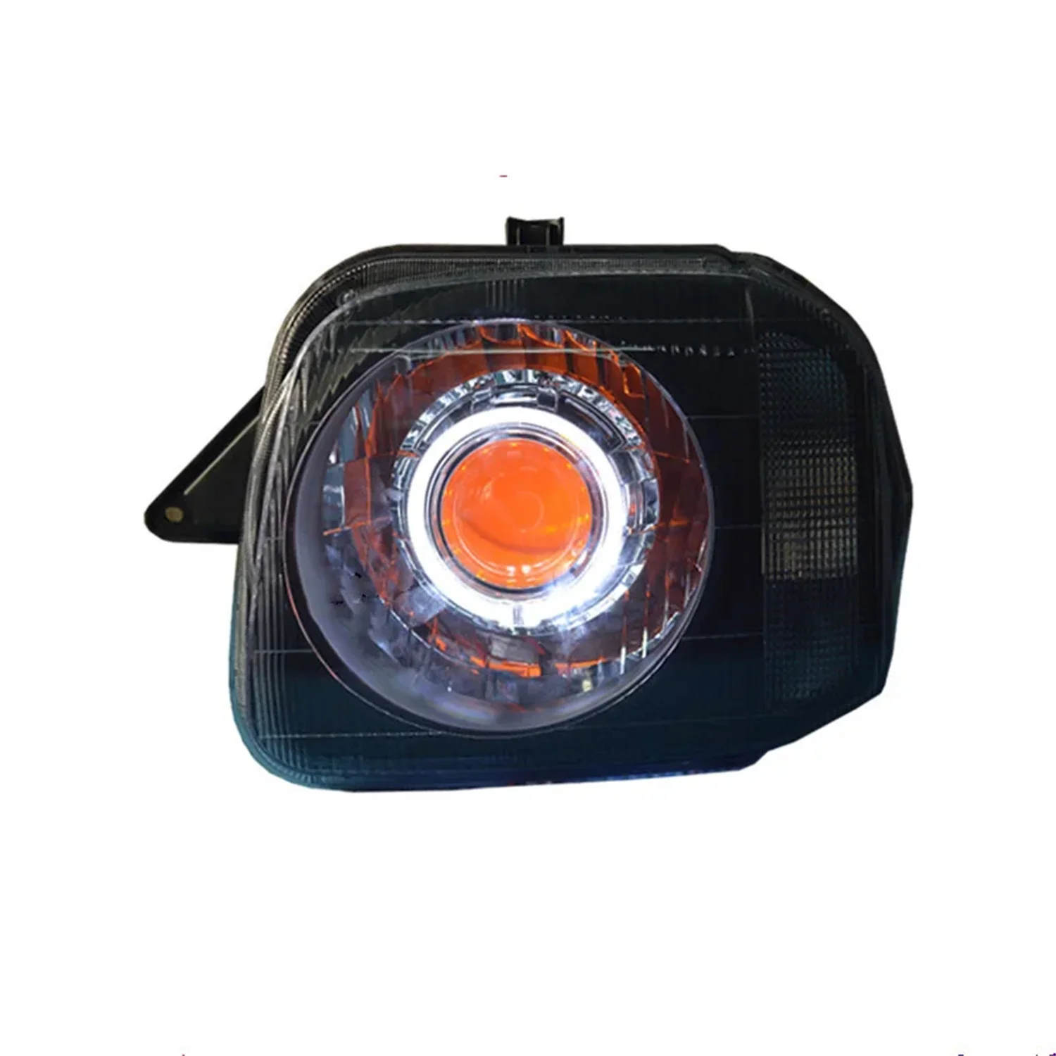 LED HID المصباح لسوزوكي جيمي 2007-2017 Cob عين الملاك Led النهار تشغيل ضوء Drl بدوره إشارة مع عدسة العارض #6