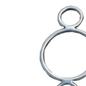 Cheek Snaffle Full Cheek Snaffle Bit Easy To Clean Rust-resistant Silver Color Smooth And Round Equestrian Equipment