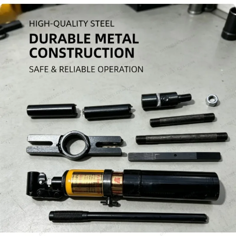 10T Hydraulic Cylinder Liner Puller, Wet-Type Barrel Extractor with 80-138mm Capacity - Efficient Engine Sleeve Removal Tool