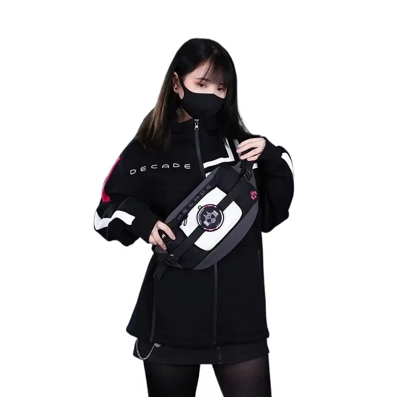 40x17cm Genuine Kamen Rider Decade Crossbody Bag with Extreme Fox Emperor Riding Impression Single Shoulder Waist Bags