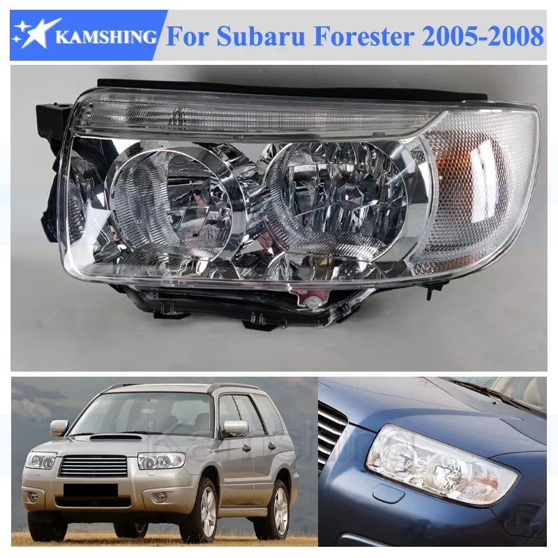 Kamshing For Subaru Forester 2005 2006 2007 2008 Front bumper head light lamp head lamp light headlamp