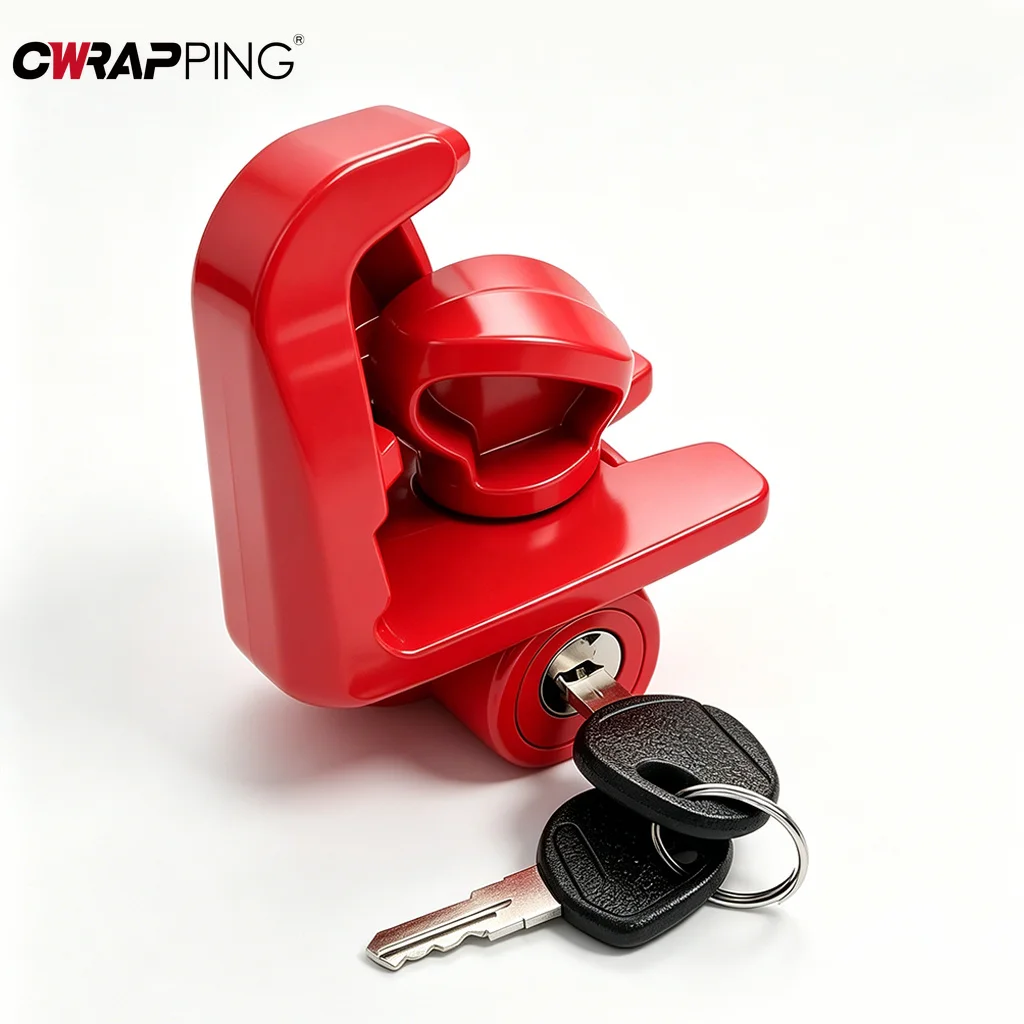 

Car Trailer Hitch Coupler Lock Anti-Theft Tow Ball Lock with 2 Keys Heavy Duty Security Lock for Caravan RV Boat Accessories