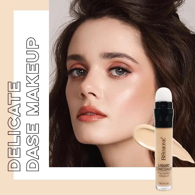 BSIMONE Wodoodporny Matujący Korektor w Sztyfcie Długotrwały Rozjaśniający Nawilżający Kryjący Trądzik Cienie pod Oczami Krem do Makijażu Twarzy