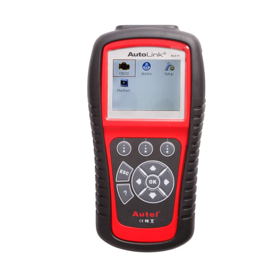 2023 Autel AutoLink AL619 Car handheld Diagnostic tools 12V Battery Tester Check Engine Automotive Code Reader Tool pk AL519