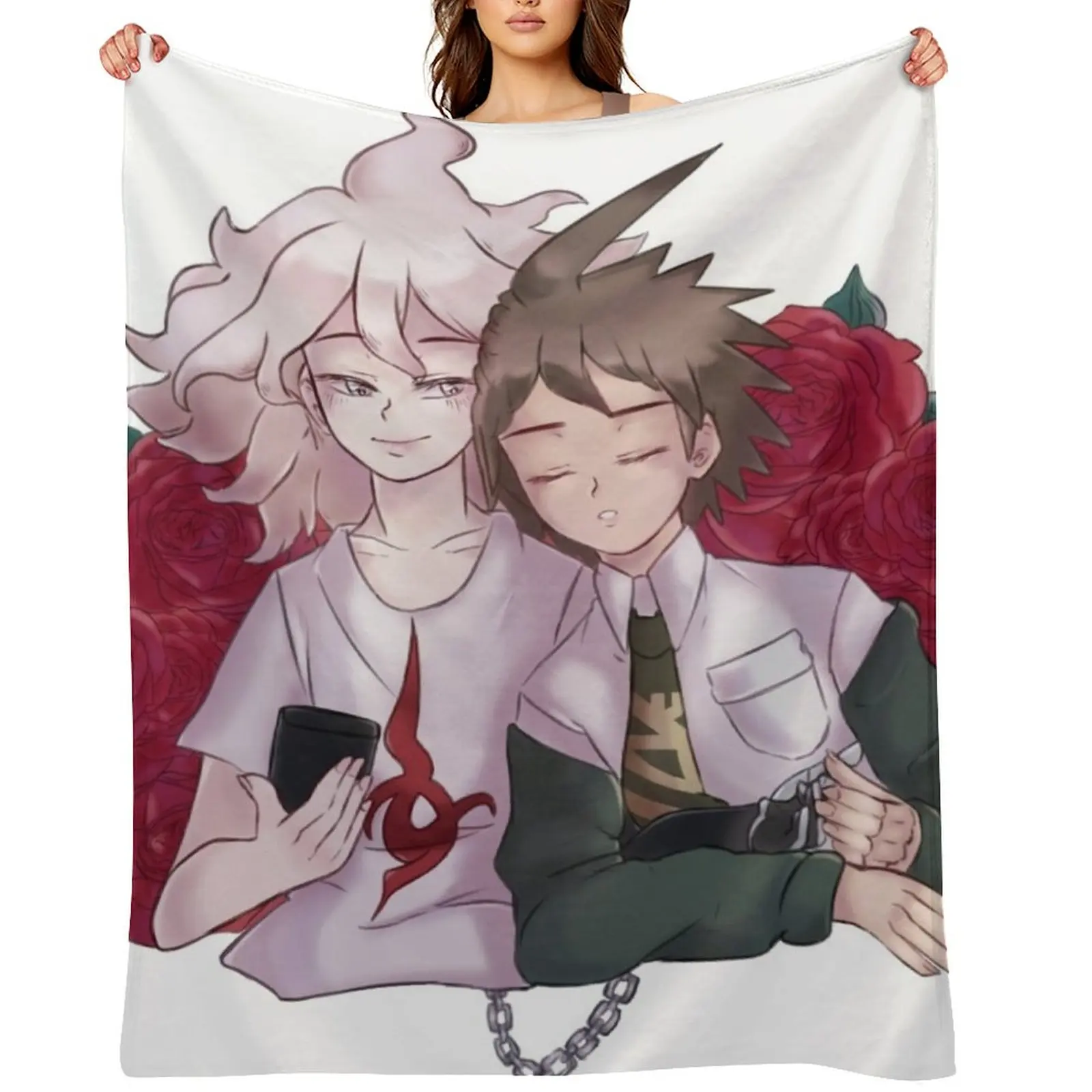 

KomaHina Danganronpa 2: Goodbye Despair Throw Blanket Blankets For Baby Travel Sofas Softest Blankets