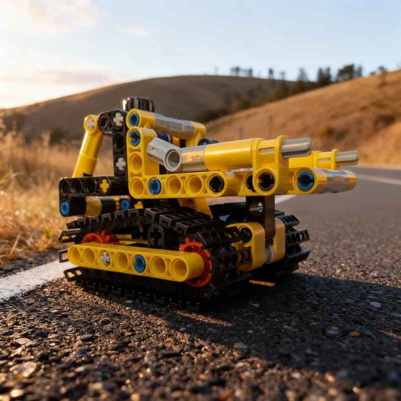 ตัวต่อ MOC รถดัมพ์ตีนตะขาบ 189 ชิ้น รุ่นต่างๆ ของเล่นตัวต่อแบบเทคนิค ของเล่นเสริมสร้างสรรค์ ของขวัญคริสต์มาส ของเล่นเสริมพัฒนาการเด็ก