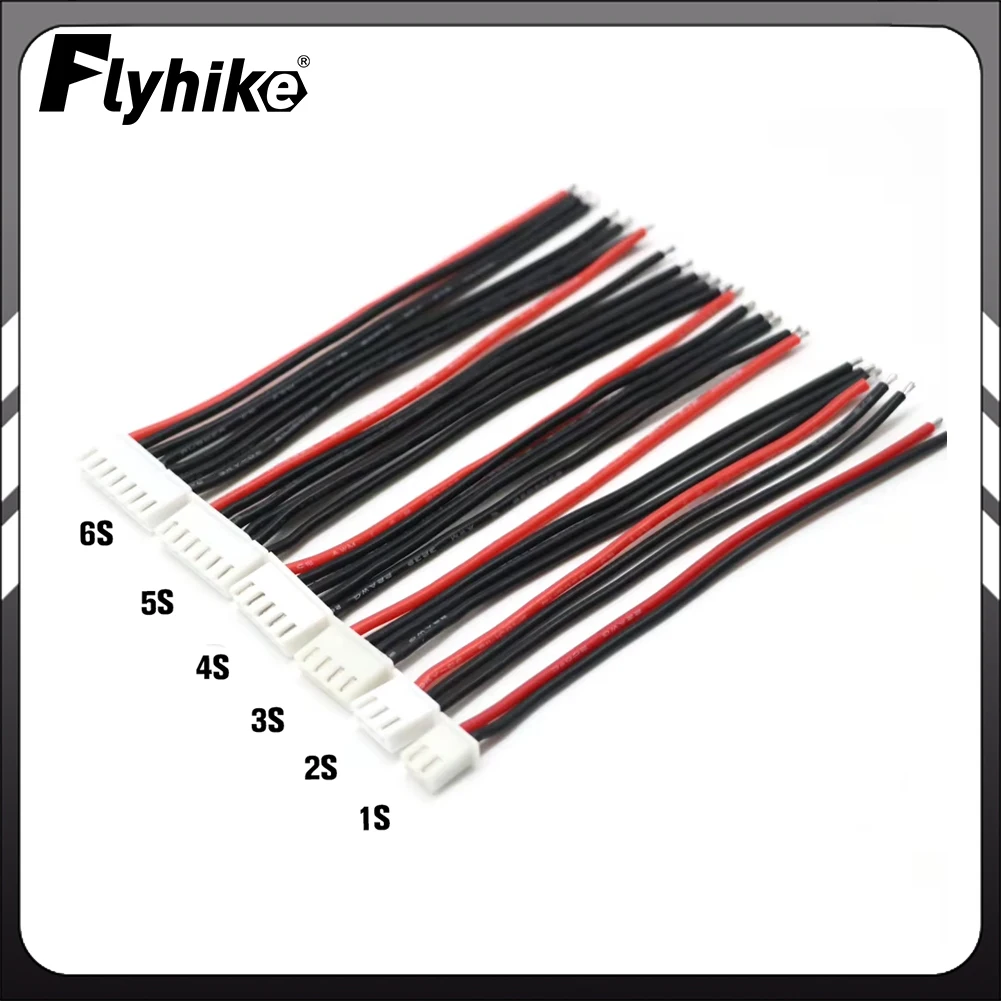 5 unidades/lote Cable de carga y balanceo para baterías Lipo 1S 2S 3S 4S 5S 6S, conector IMAX B6, cable de carga equilibrada al por mayor