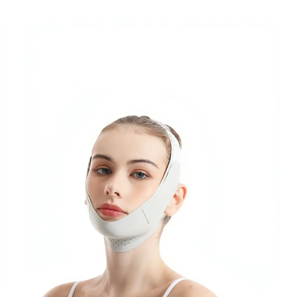 V Face Lifting Mask Adjustable Slimming Bandage Facial Firming Shaper Elastic Wrap Support For Daily Beauty Skin Care Routine