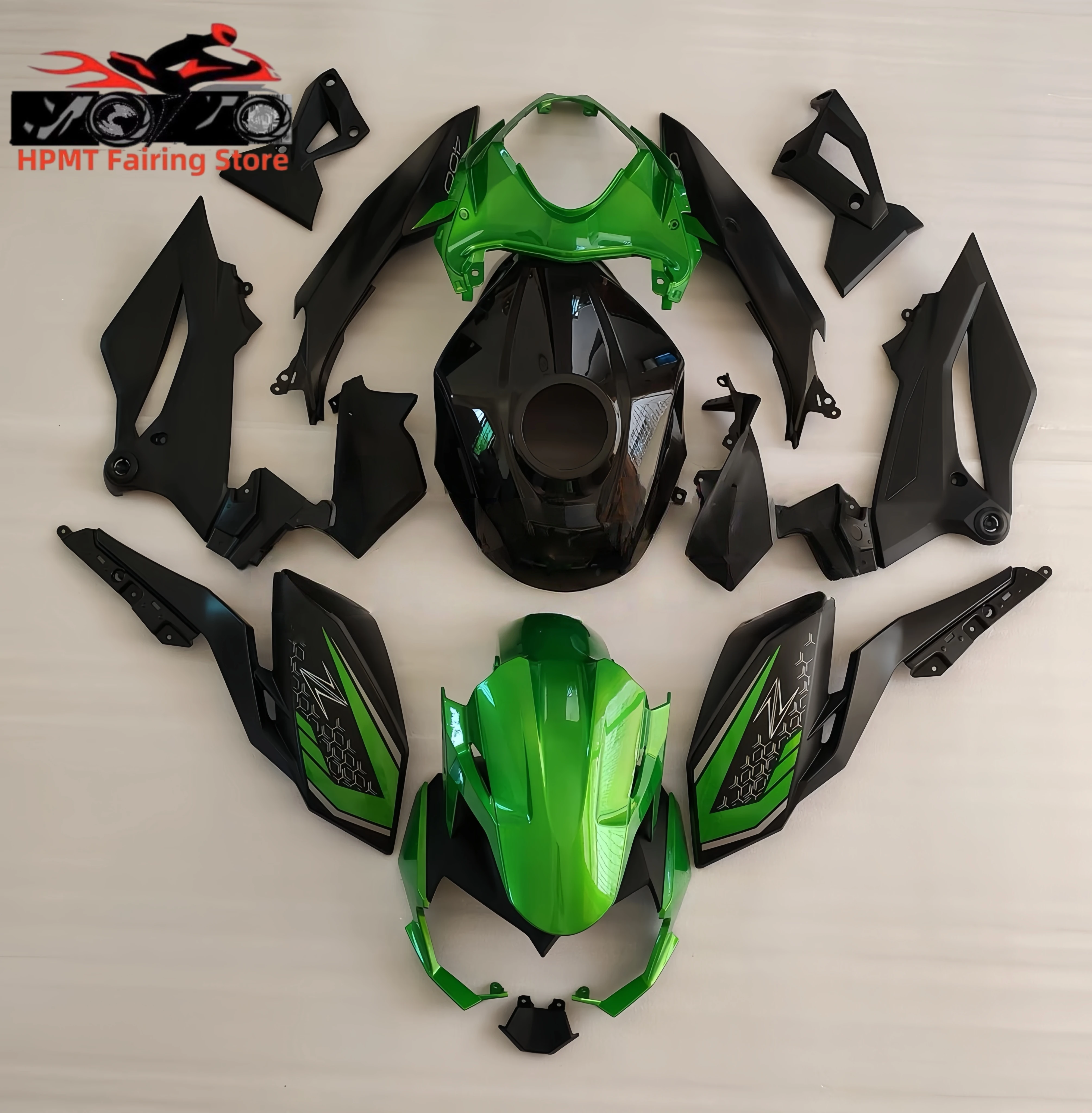 

Новый комплект обтекателей для мотоцикла ABS для KAWASAKI Z400 2019-2024 NINJA Z400 2019 2020 2021 2022 2023 2024, неокрашенный обтекатель