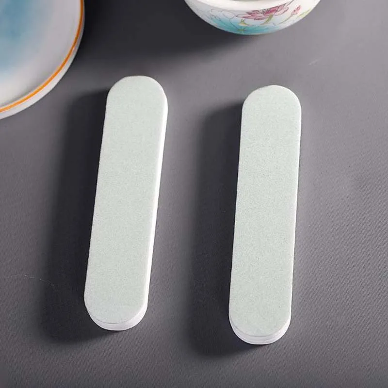 10pcs Silver Gold Jewelry Polishing Bar Cleaning Tools Silver Nail Care Polish Wipe Bub Cleaner Art Sanding Manicure 9cm