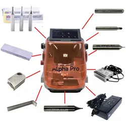 Alpha Pro & Alpha Power Adapter Dimple Cutting T Lock Non Conductive Key Milling Cutter Stopper Locksmiths Tool