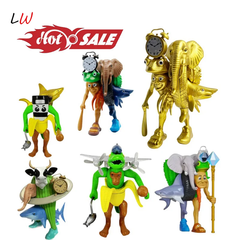 مجموعة شخصيات الحركة الوحش الساخن Bombardiro Boneca Ambalab Tralalero Tralala Lirili Larlla التماثيل زخرفة سطح المكتب