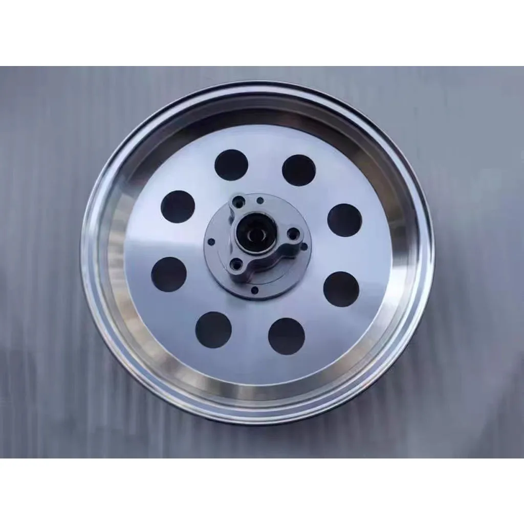 12 inch vacuum tire aluminum alloy wheel hub and rim with drum core, front wheel modification of the tumbler