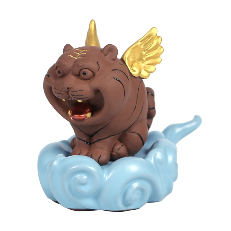 

Little Tiger Decoration the Year of the Tiger Mascot Is like a Tiger with Wings Gifts Living Room Wine Cabinet Tea Table Tea