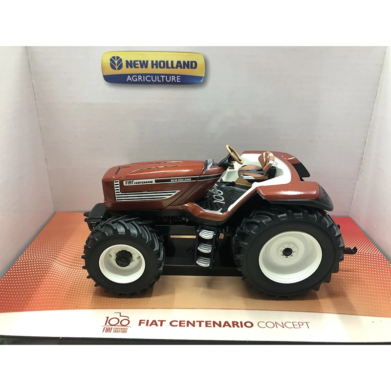 UH Diecast 1:32 Scale FIAT  Fiat Centennial Edition Tractor Alloy Model  Collection Souvenir Ornaments Display 5382