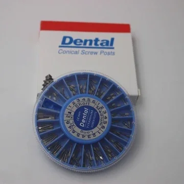 Denta consumables Metal allergy-resistant denta root canal screw root canal retention