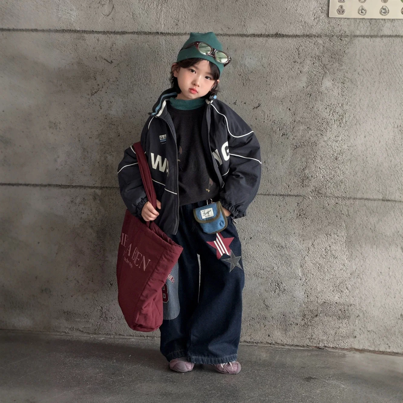 Children Denim Pants 2026 Autumn and Winter New Boys' Patch Plus Velvet Denim Pants 2-10Year Girl's Trousers
