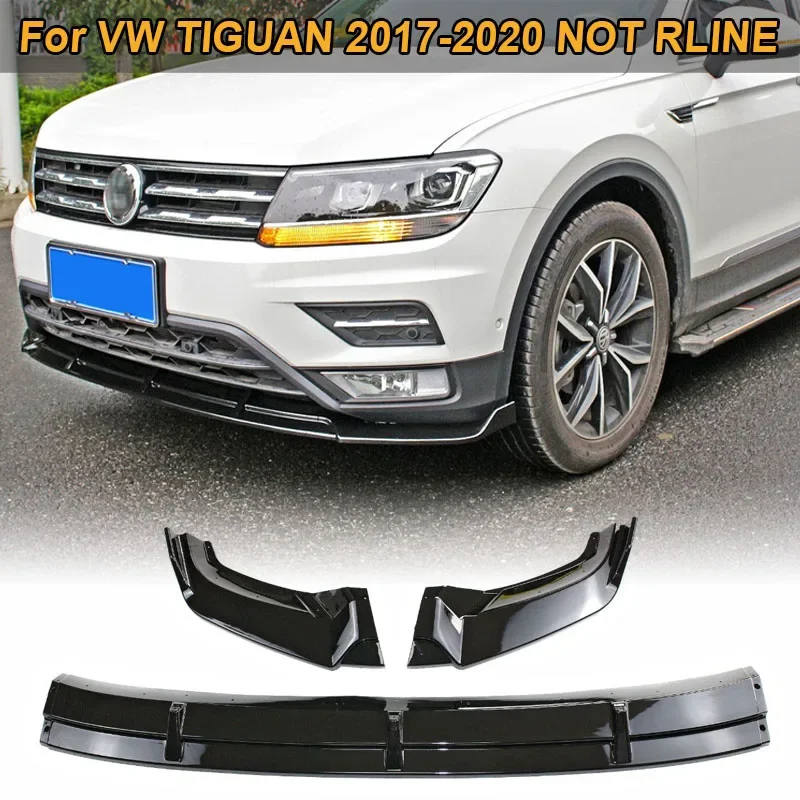 

Для Volkswagen VW TIGUAN 2017-2020, передний бампер, спойлер, боковой сплиттер, дефлектор, защита, комплект корпуса, крышка, автомобильные аксессуары