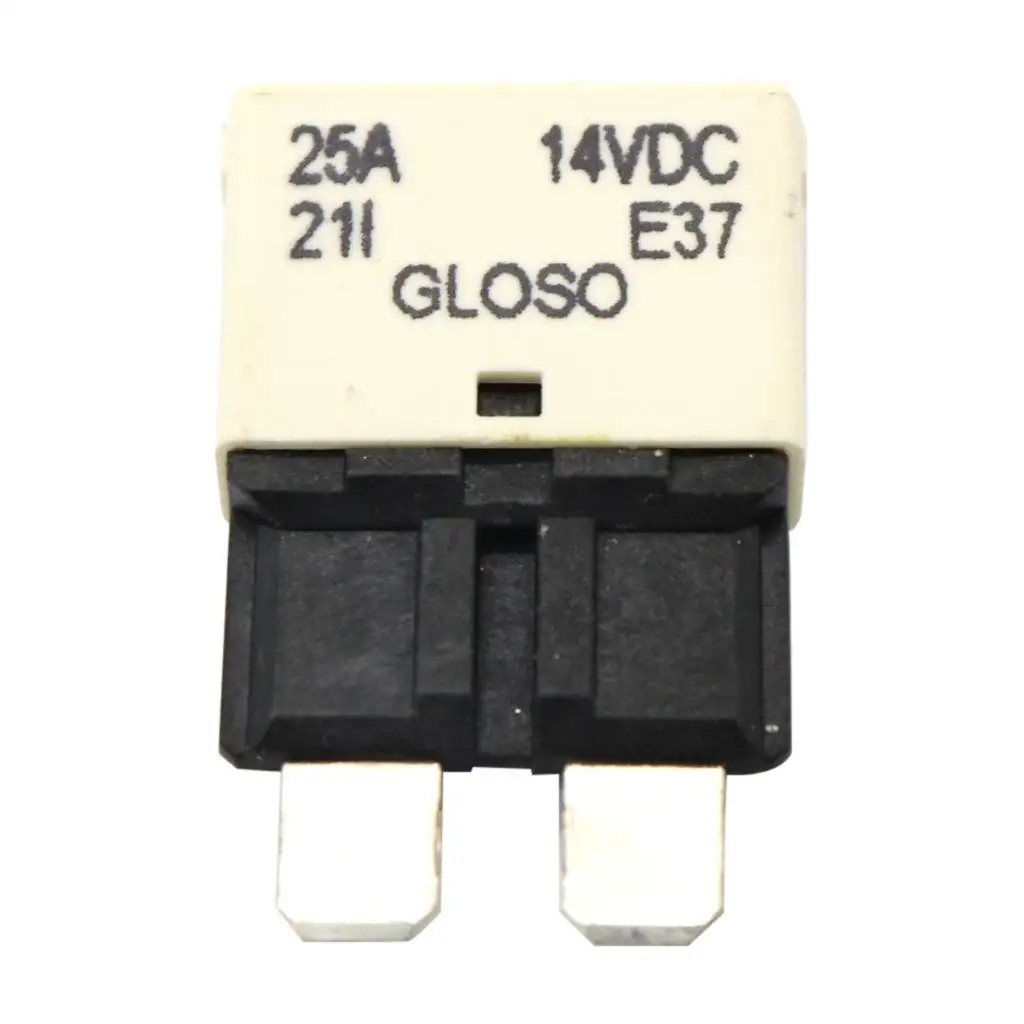 Car Fuse Automatic Reset 25A ATC Type Standard Mini Circuit Breaker Fuse Holder for Auto RV Boat 12V 24V