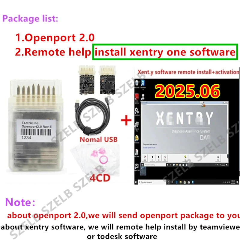 Variant: openport with xentry