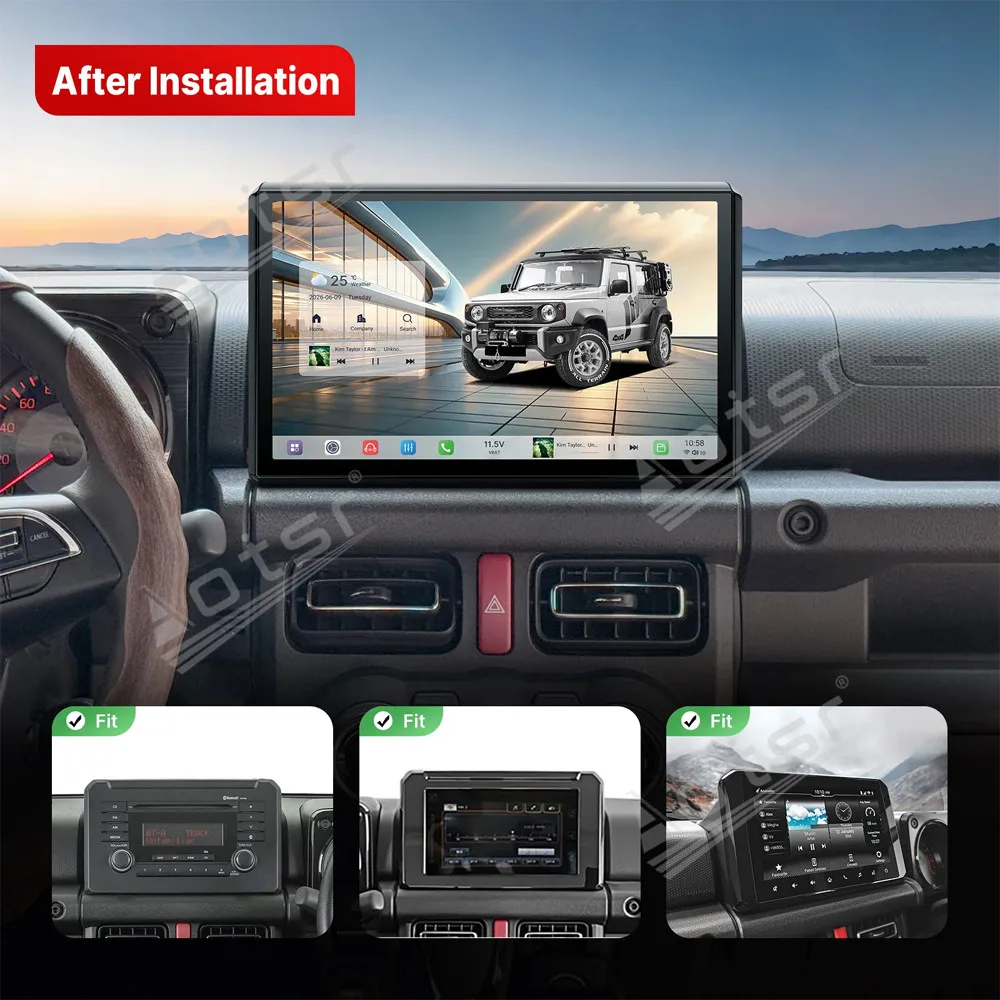 11.5"Android 15 For Suzuki Jimny 2019-2025 Car Radio GPS Navigation CarPlay DSP Screen Multimedia Player Head Unit