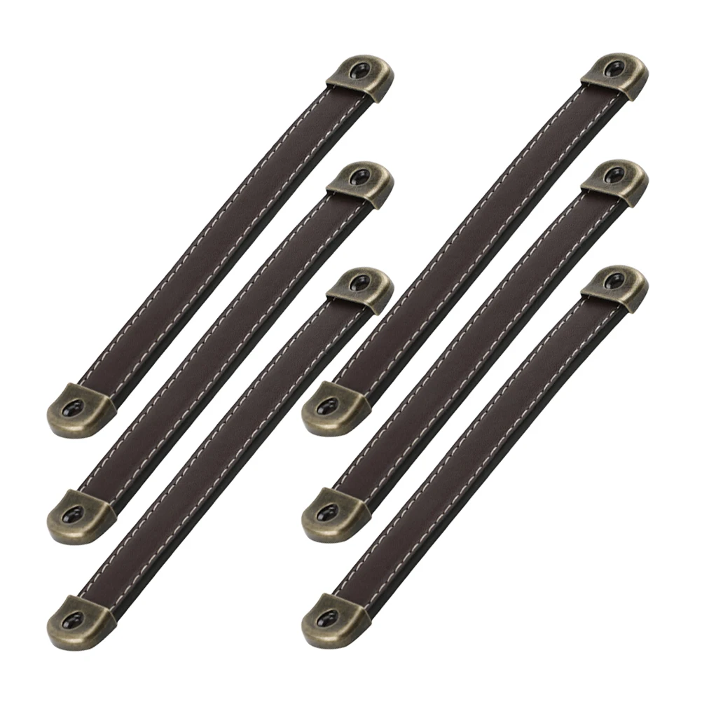 

6 Pcs Handle Drawer Pulls Handles Hardware Cupboard Door Synthetic Cabinet