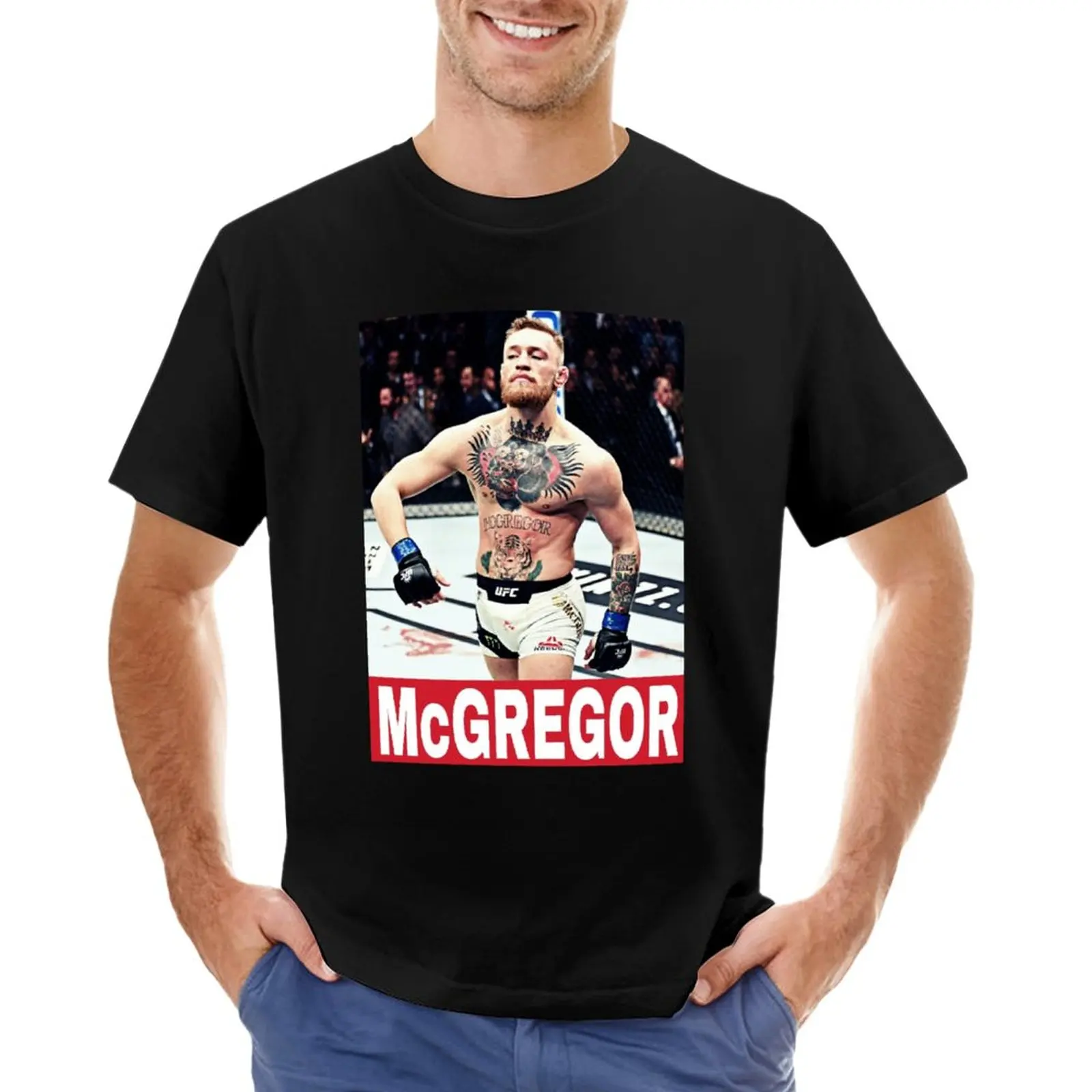 

Conor McGregor TShirt T-Shirt plain t-shirt Anime t-shirt big and tall t shirts for men