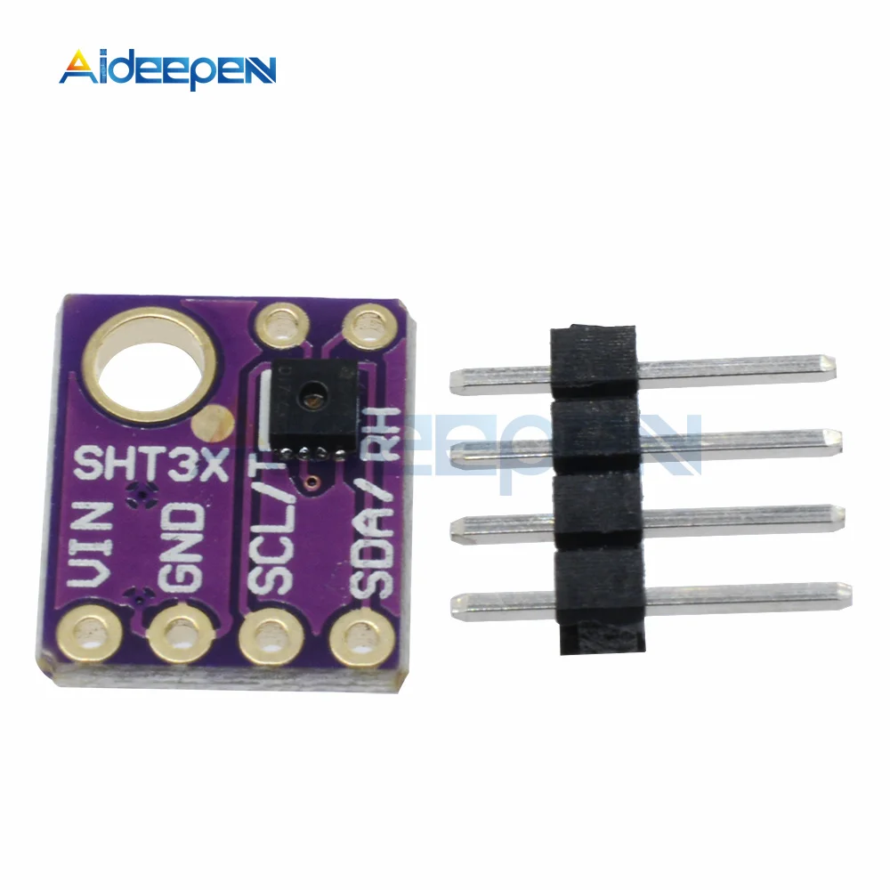 SHT31 SHT30 Temperature SHT31-D Humidity Sensor Module Microcontroller IIC I2C Breakout Weather 3V 5V Compliant FOR ARDUONO