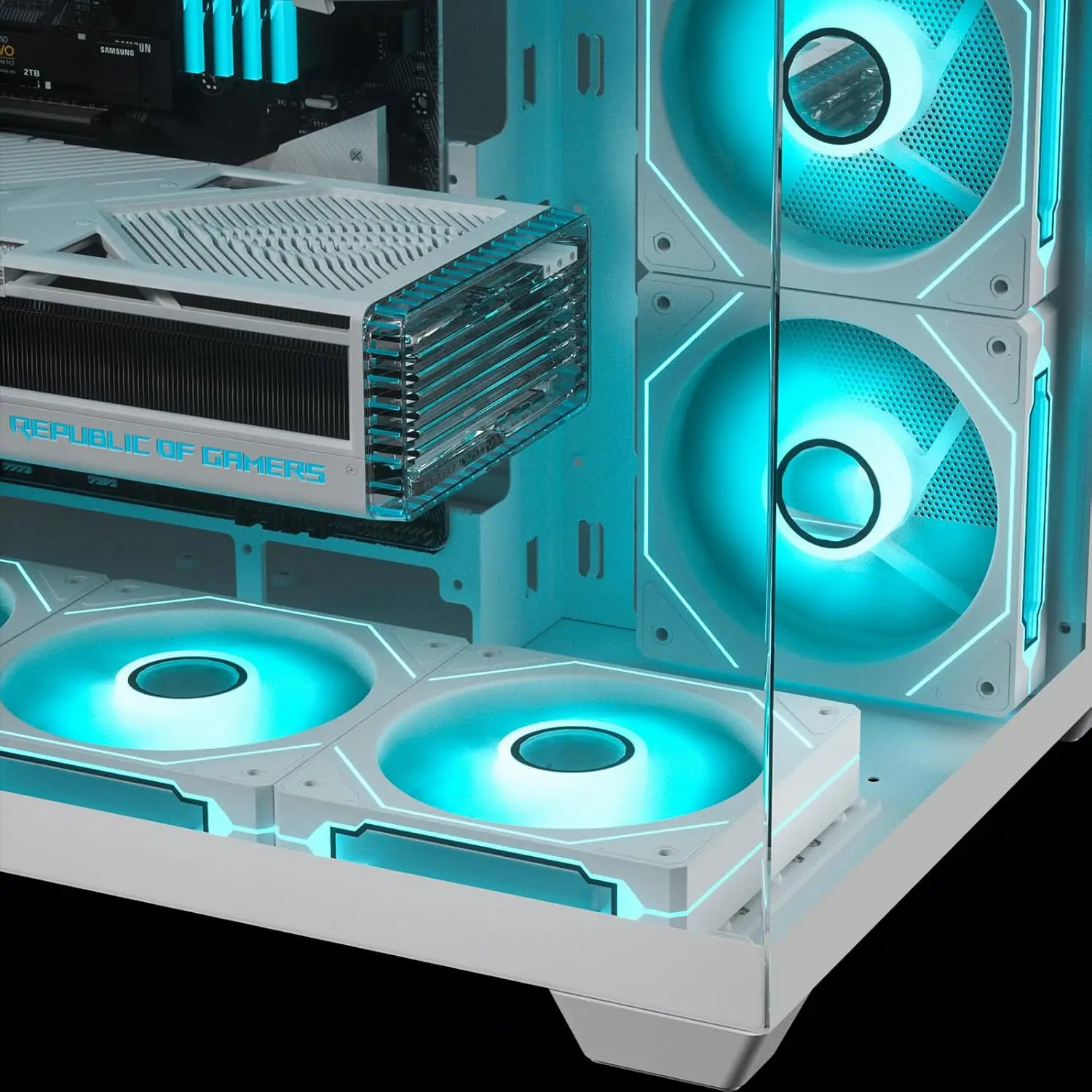 LDPCSJ PRISM 4 PRO コンピュータシャーシファン 12 センチメートル ARGB 4 ピン PWM 静音冷却ファン 12V 大風量 45.2CFM/600-1500RPM