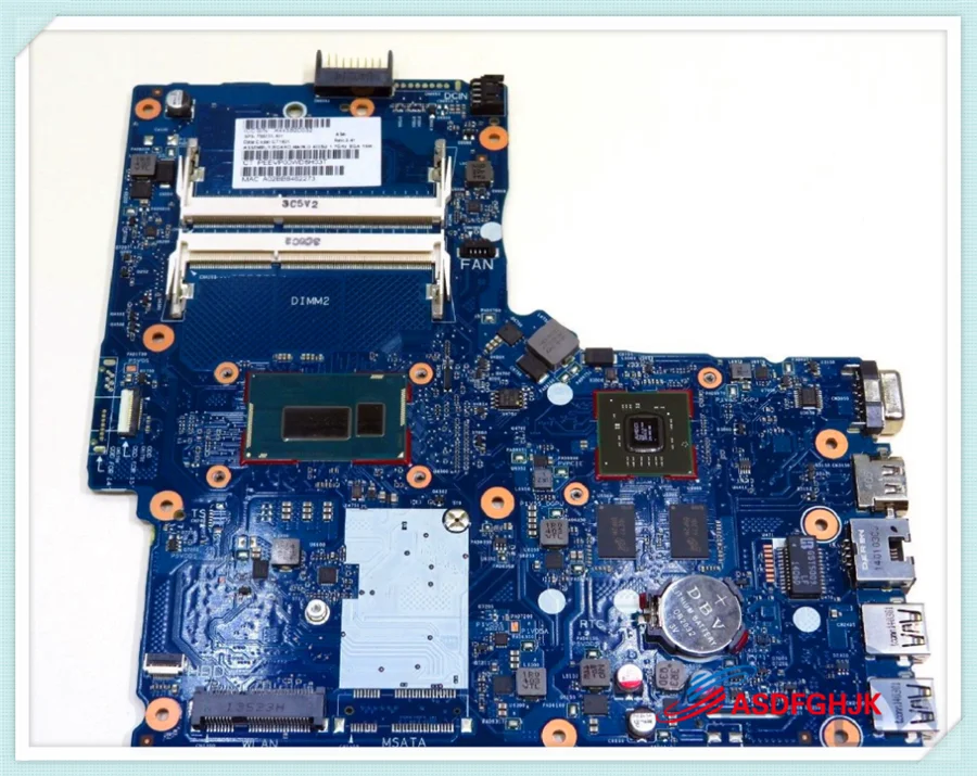 Original 758033-001 758033-601 758033-501 For HP 350 G1 350-G1 laptop motherboardDDR3L I3-4005U 6050A2608301-MB-A04