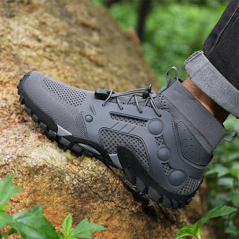 

Outdoor shoes men's 2026 summer breathable hiking shoes water shoes mesh casual shoes