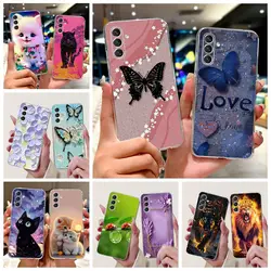 For Samsung Galaxy S24 Plus Case S24 FE New Luxury Painted Cover Soft Silicone Case For Samsung S24 Ultra S 24 S24+ S24FE Fundas
