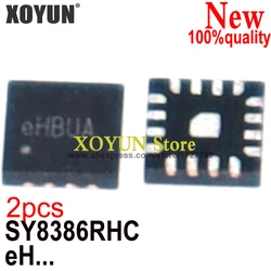 (2piece)100% New SY8386RHC SY8386 (eHAIZ eHBJF eHBAK eH...) QFN-16 Chipset